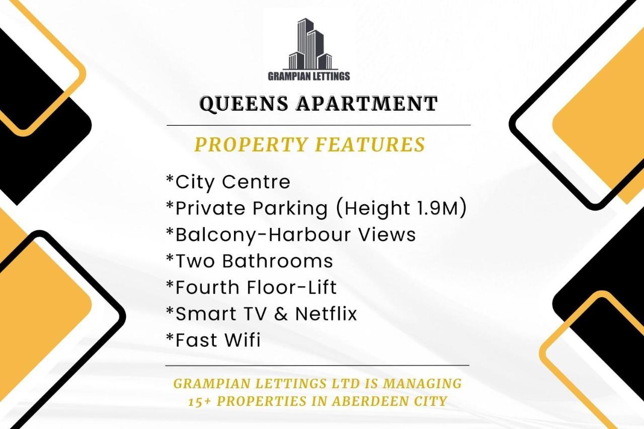 Queens Apartments - Grampian Lettings Ltd Aberdeen Exterior foto